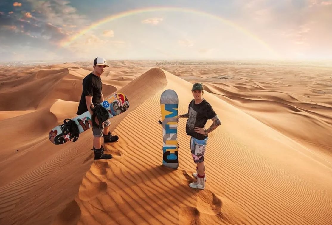 sunrise desert safari