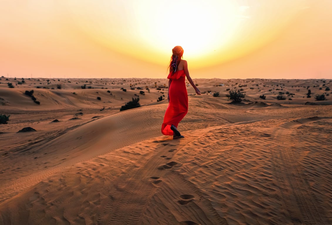 sunrise desert safari